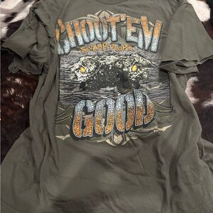 Swamp People Graphic Tee - Dark Green